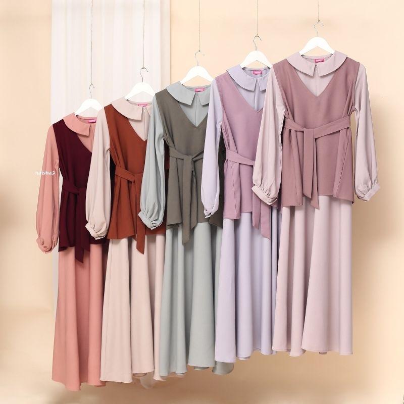 dress Alula gamis overall