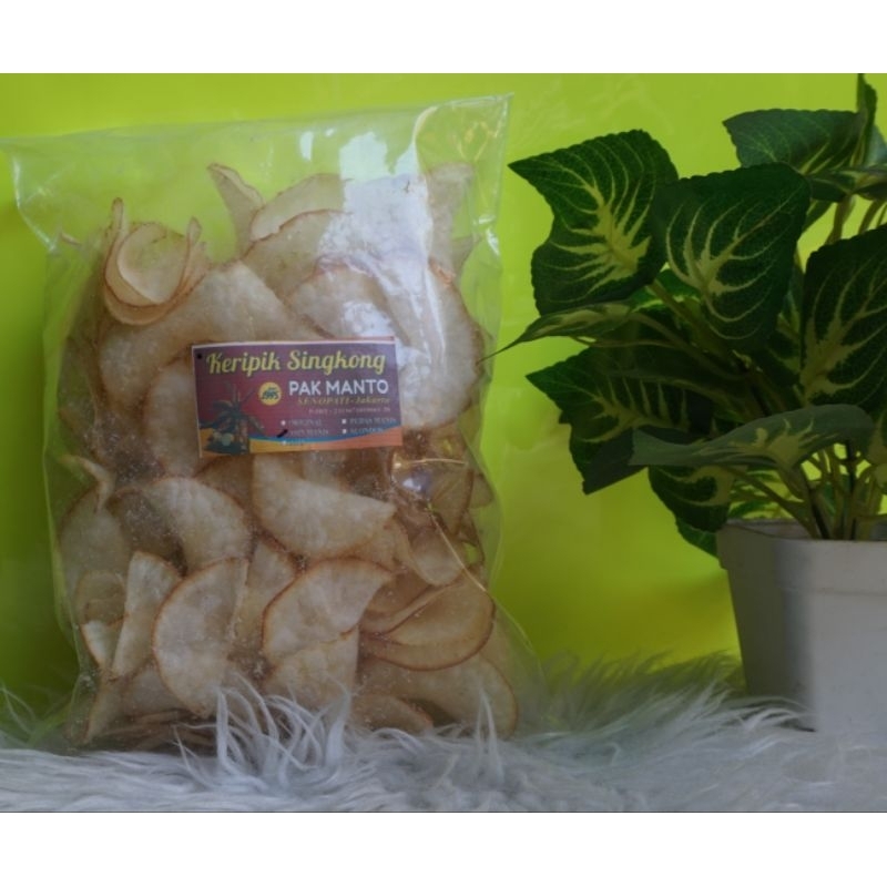 

KERIPIK SINGKONG PAK MANTO SENOPATI ORIGINAL