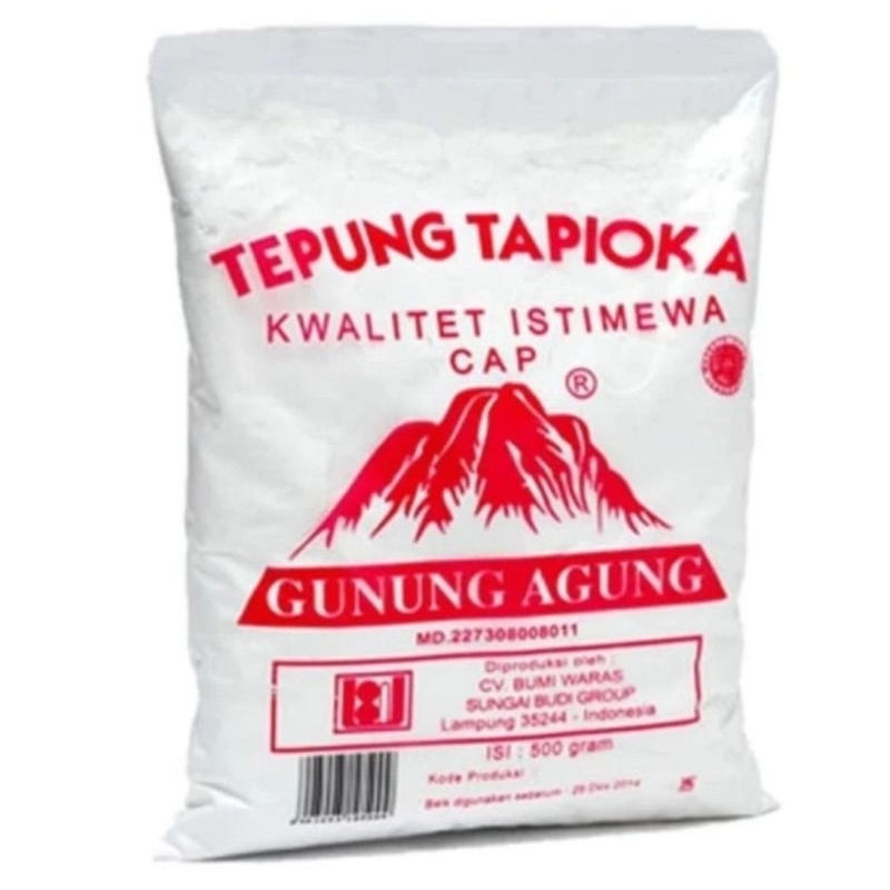 

Tepung Tapioka Gunung Agung 500gr X 2