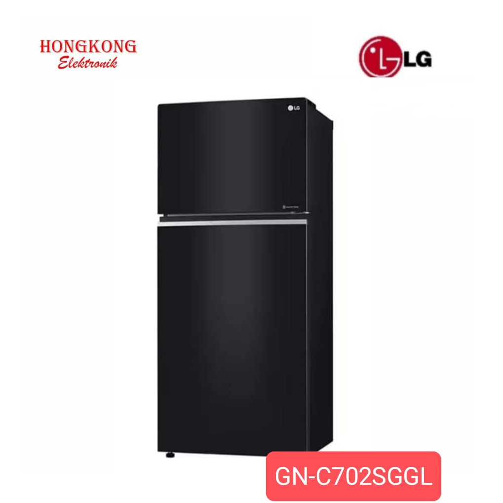 KULKAS LG GN-C702SGGL 2 PINTU INVERTER 547 L HYGNE FRESH DOORCOOLING+