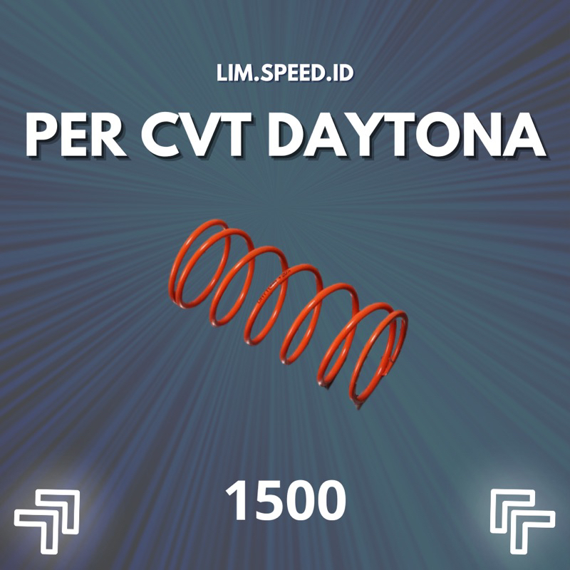 COD | Per CVT Daytona Racing 1500 RPM 100% Original Vario 125 - 150 Aerox Pcx Nmax Onderdil | Sparep
