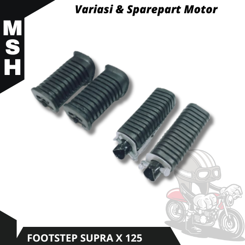 Footstep Depan Supra X 125 Footstep Belakang Supra Satu Set PNP Supra X 125 Karisma Supra Lama