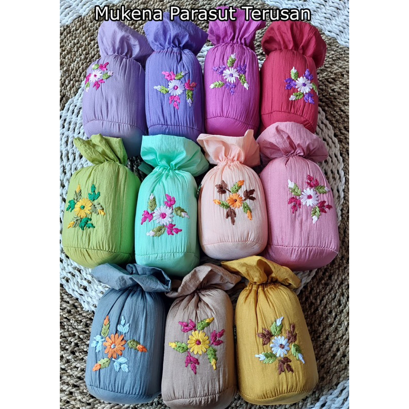 Mukena Parasut Terusan