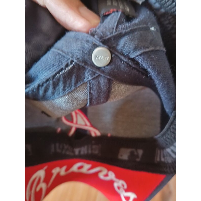 Topi MLB Indian inisial A