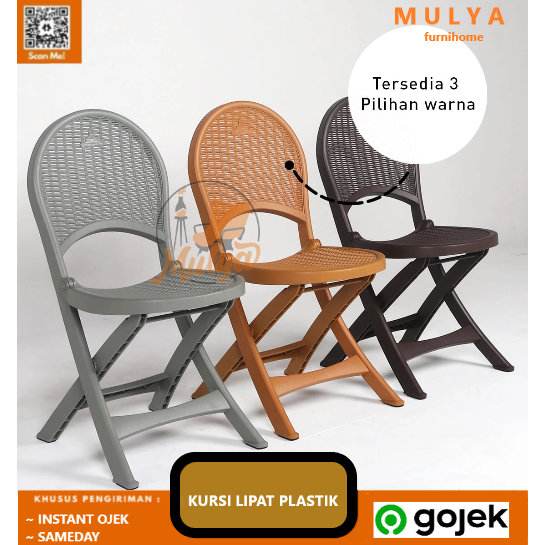 KURSI LIPAT PLASTIK OLYMPLAST/OLYMPLAST FOLDING CHAIR/ OFC