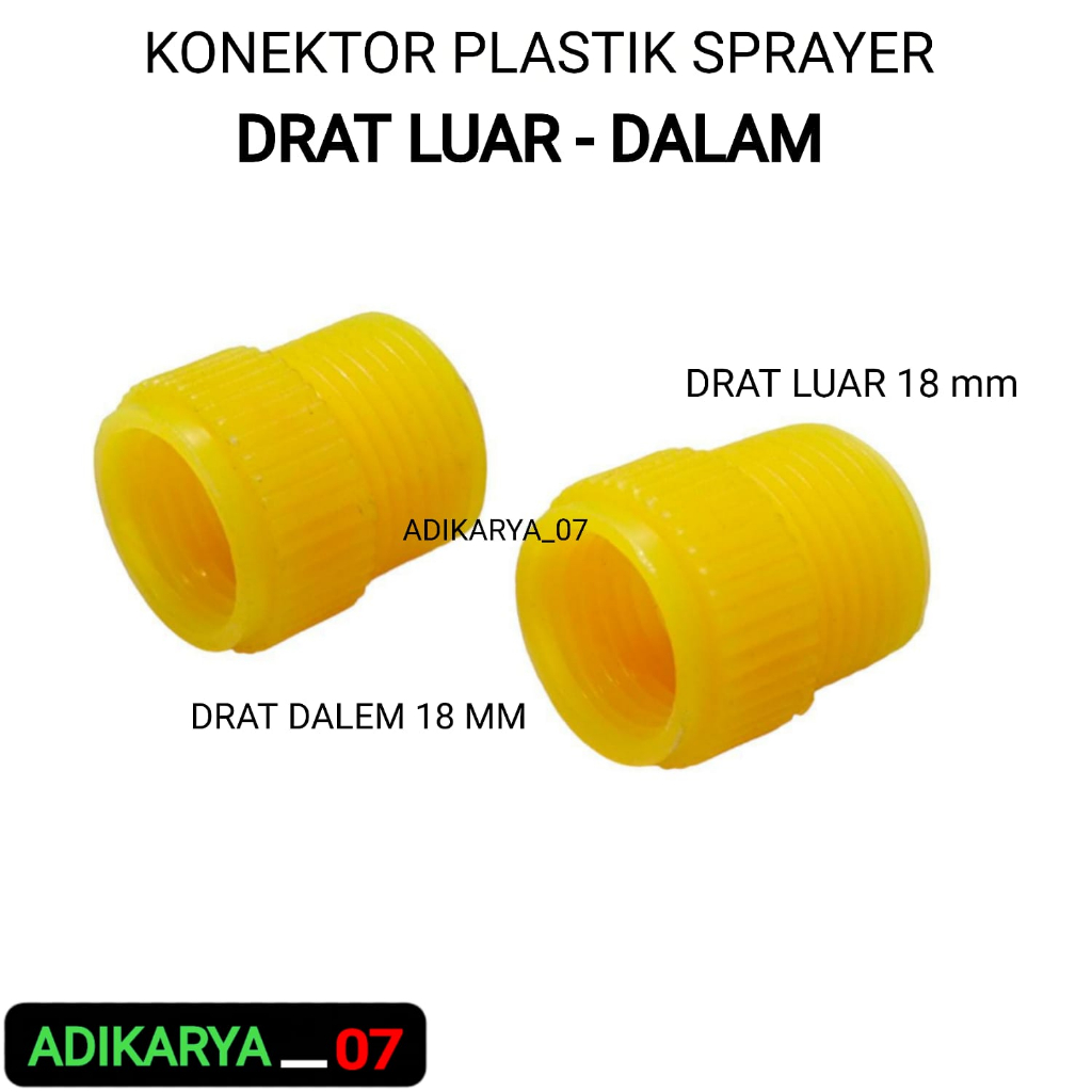 Konektor Sprayer Elektrik Nepel Stik Teleskopik Sambungan Stik Sprayer CBA Nepel Semprotan Hama DD 1