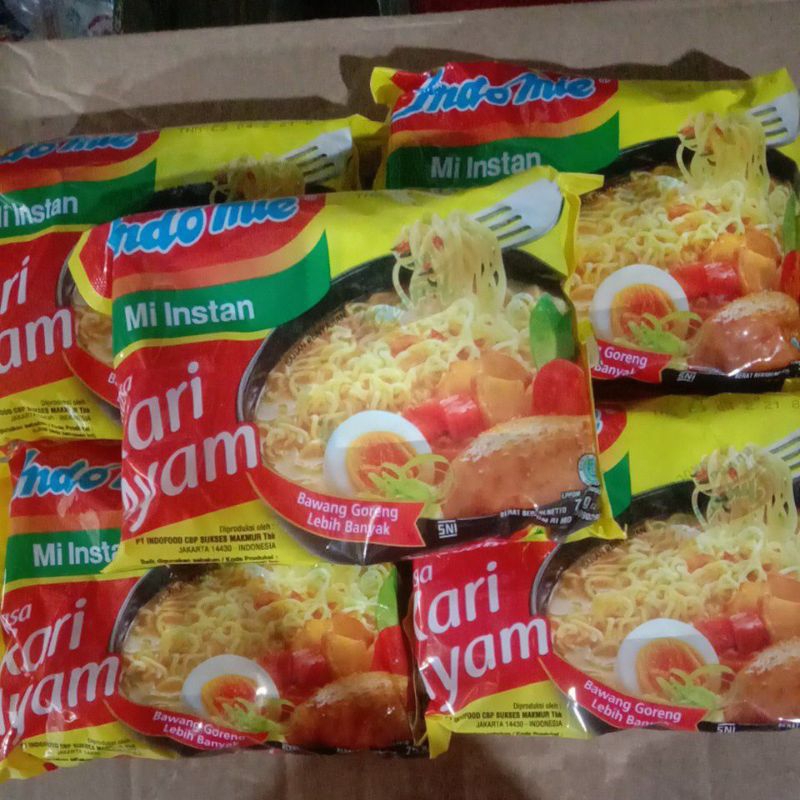 

Indomie kari ayam 5 pcs