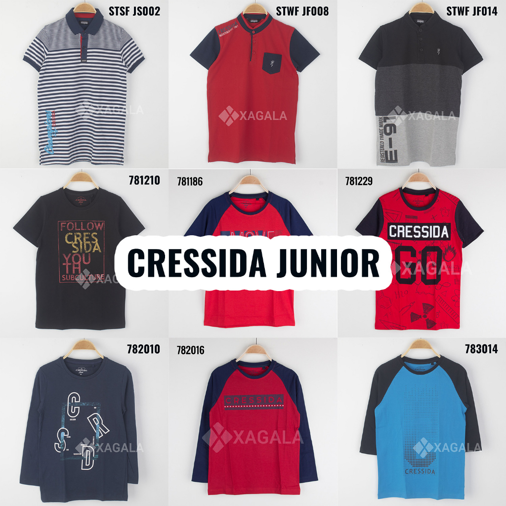 CRESSIDA JUNIOR KAOS ANAK LAKI LAKI CRESSIDA kids KAOS KERAH KOKO POLO