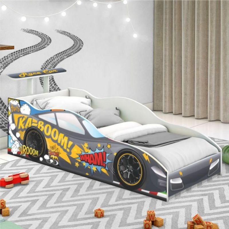 tempat tidur anak karakter mobil