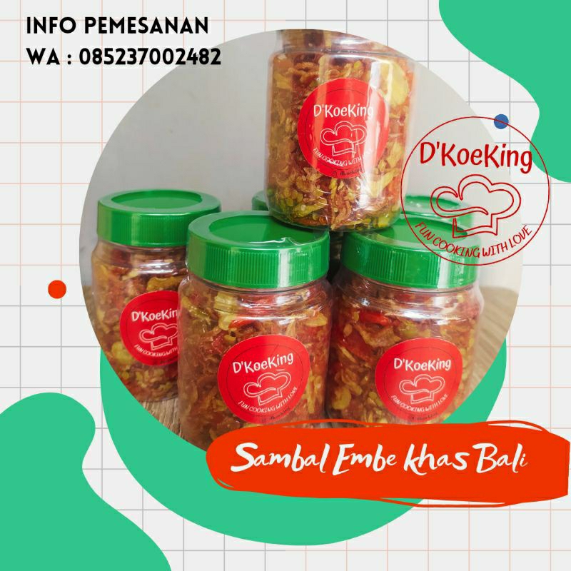 

Sambal Embe Khas Bali