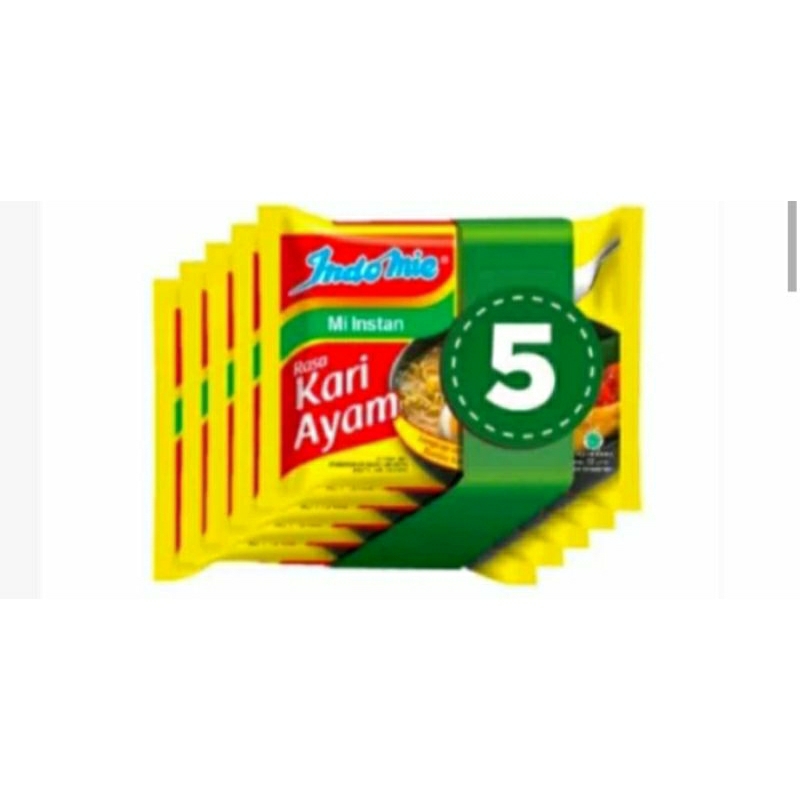 

indomie kari ayam 85gr x 5pcs