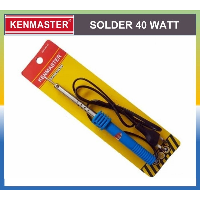 Solder Listrik Plastik Soldier 40 Watt  40w KENMASTER TERMURAH