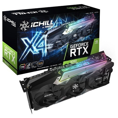 Vga Inno3d RTX 3090 Ichill X4 24GB GDDR6