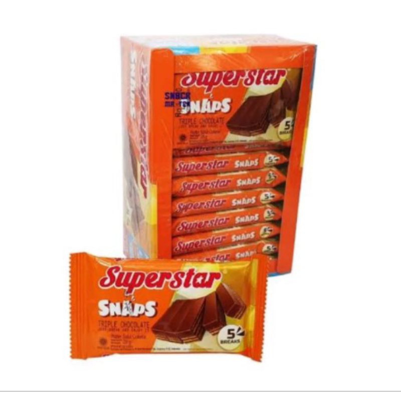 

superstar snap 5 breaks 12 bungkus x 28gr