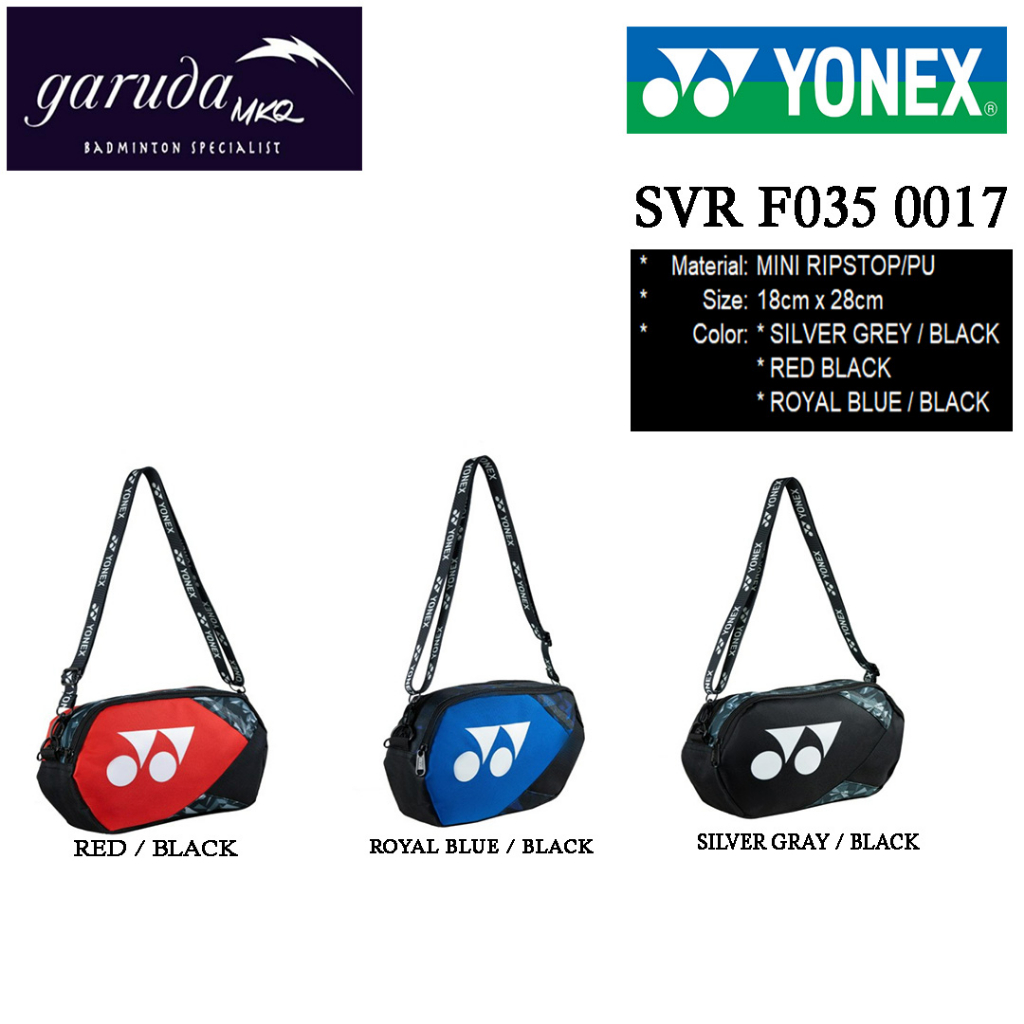 YONEX MINI TOURNAMENT BAG SVR F035 0017 SLING BAG / YONEX SLING BAGS / TAS YONEX MINI