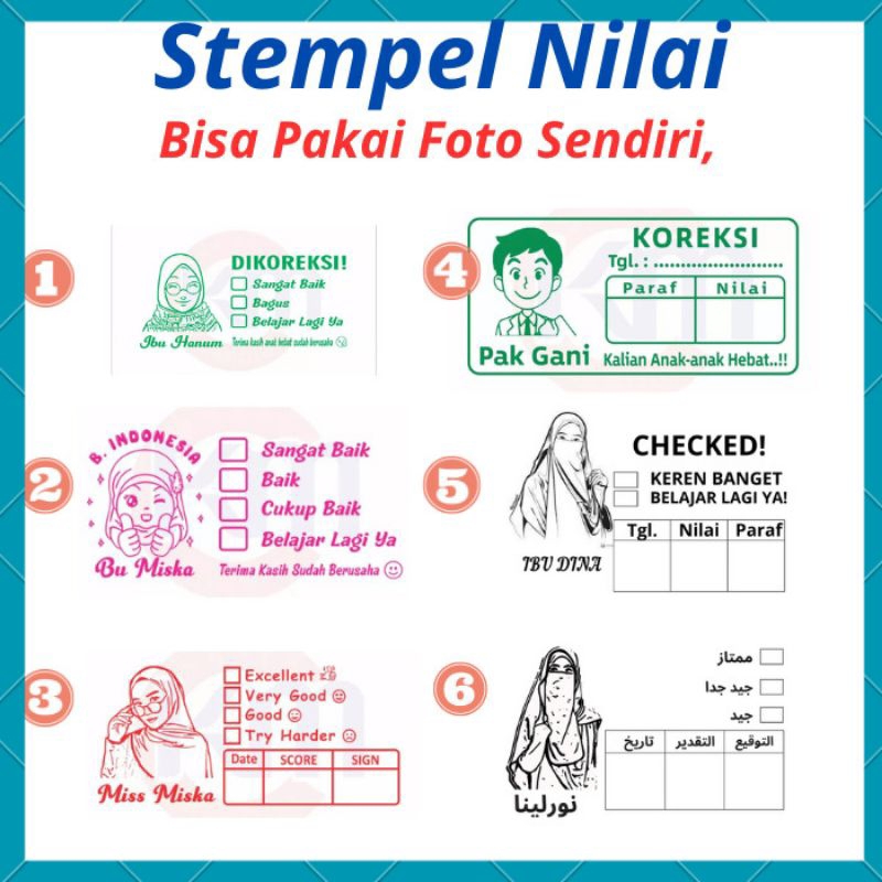 

STAMPEL NILAI FREE DESAIN