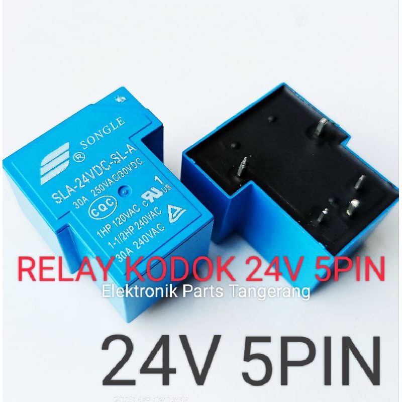 RELAY KODOK 24V 5PIN RELAY SONGLE 24V 5PIN RELAY 24V 5PIN RELAY 24VOLT 5PIN RELAY 24V 5 KAKI RELAY 2