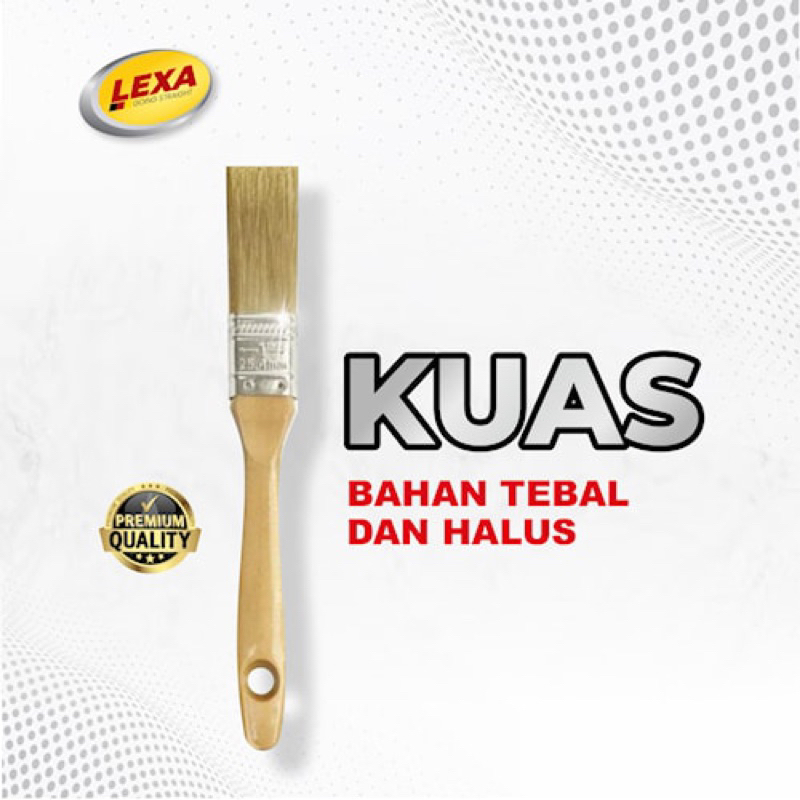 

kuas halus dan tebal