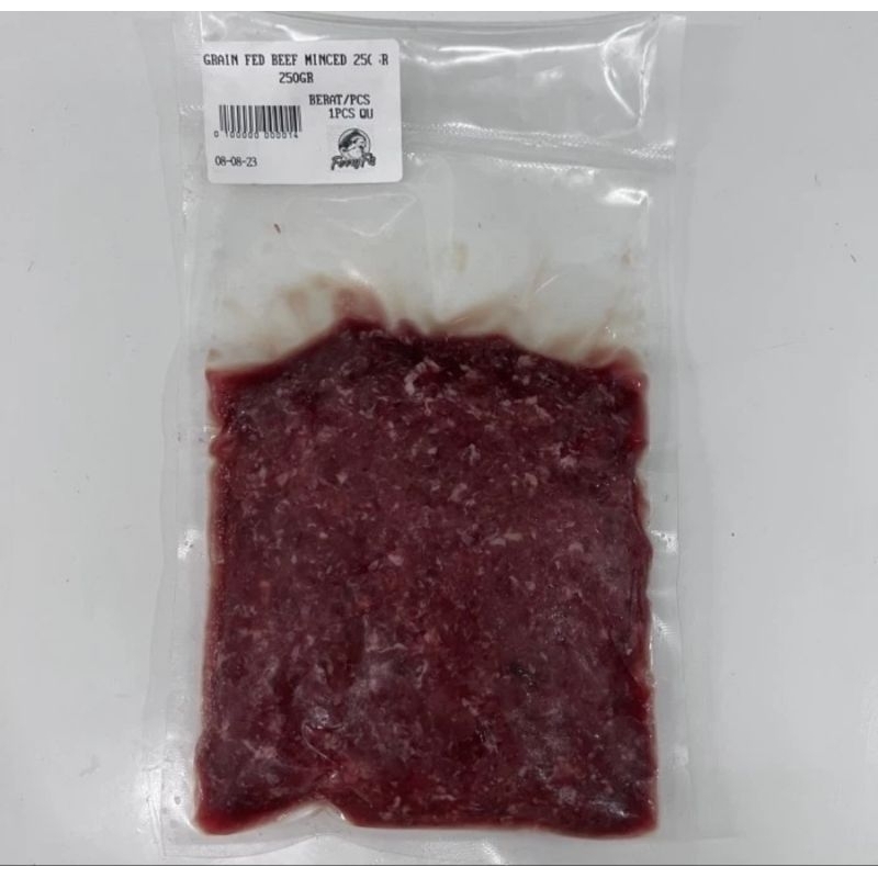 

Grain Fed Beef Minced Premium AUS / Daging Giling