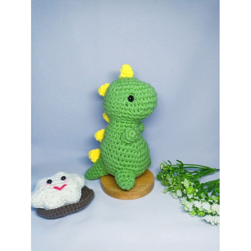 Amigurumi Dinosaurus|Boneka Rajut|Crochet Doll