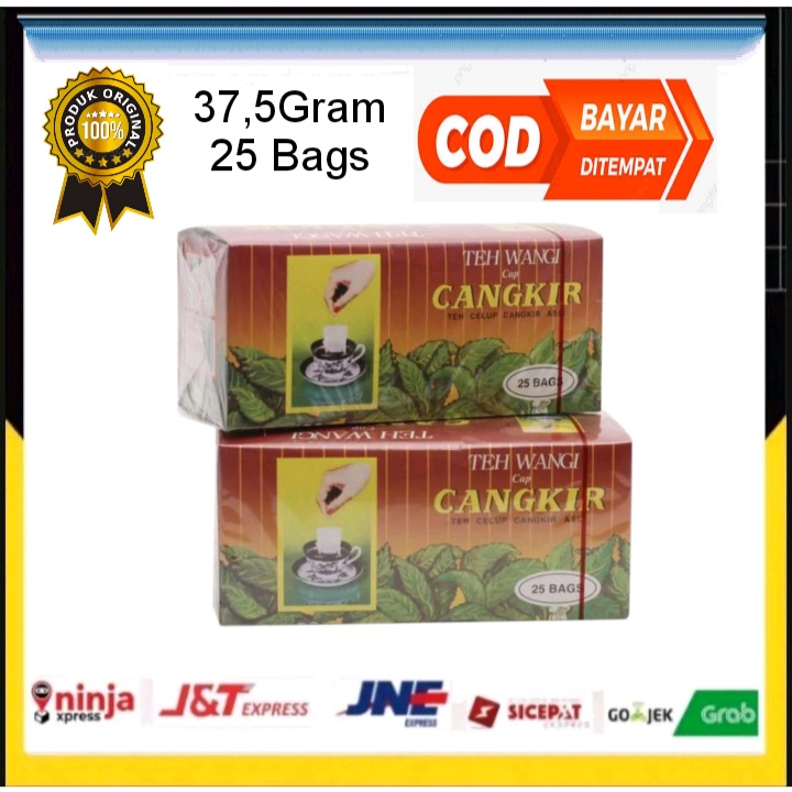 

TEH WANGI CAP CANGKIR TEH CELUP CANGKIR ASLI 25BAGS TEH WANGI