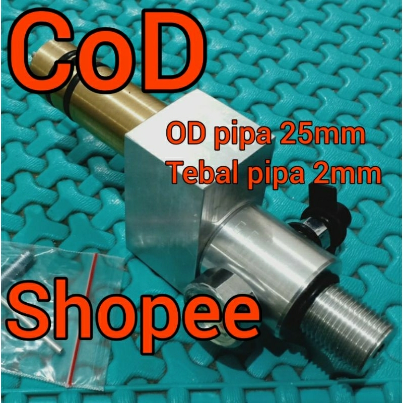 Z Adaptor untuk Pipa OD 25mm tebal 2mm