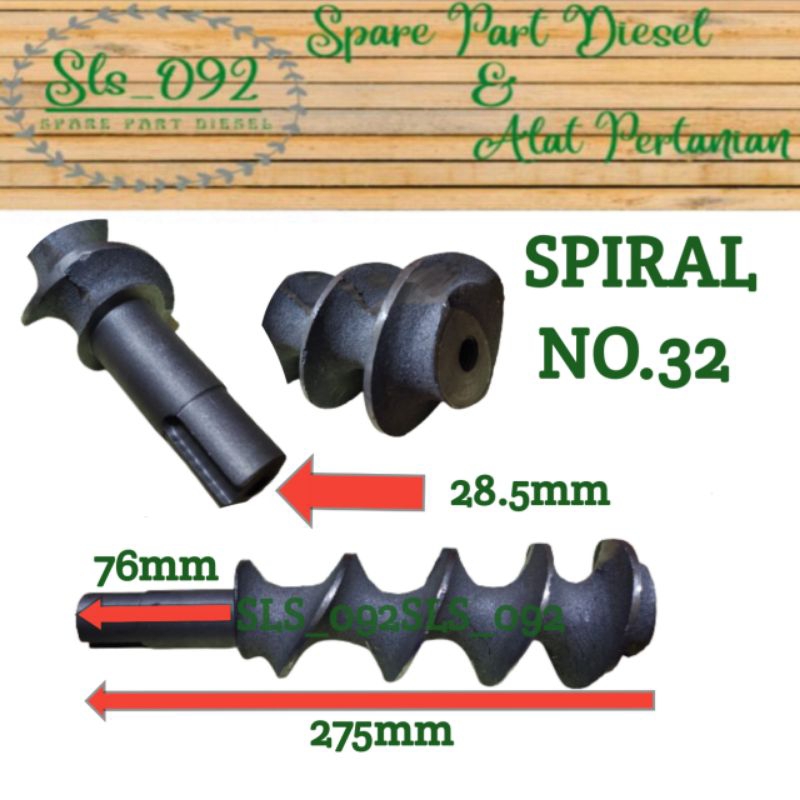GILINGAN DAGING NO 32 (SPIRAL/ULIR)