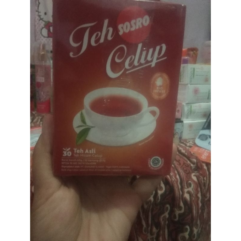 

Sosro Teh celup 25kantong/25kantong