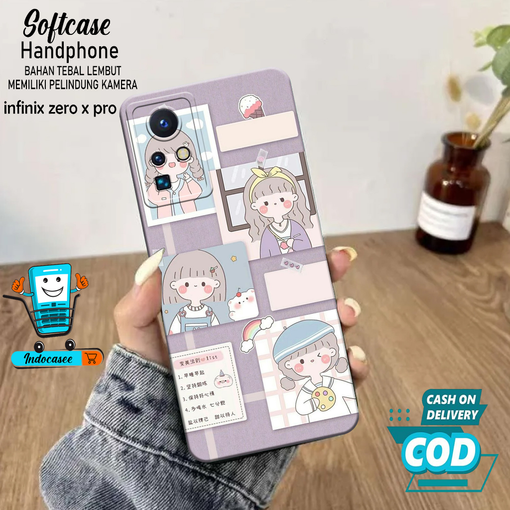 Case Hp Softcase Infinix Zero X/Zero X Pro 2023 Case Hp Infinix Zero X/Zero X Pro 2023 Silikon Hp In