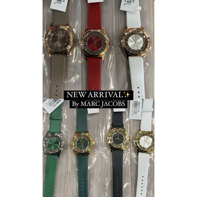 New Arrival Jam Tangan Marc Jacobs Henry Skeleton MBM-1339, MBM-1246 Original Authentic