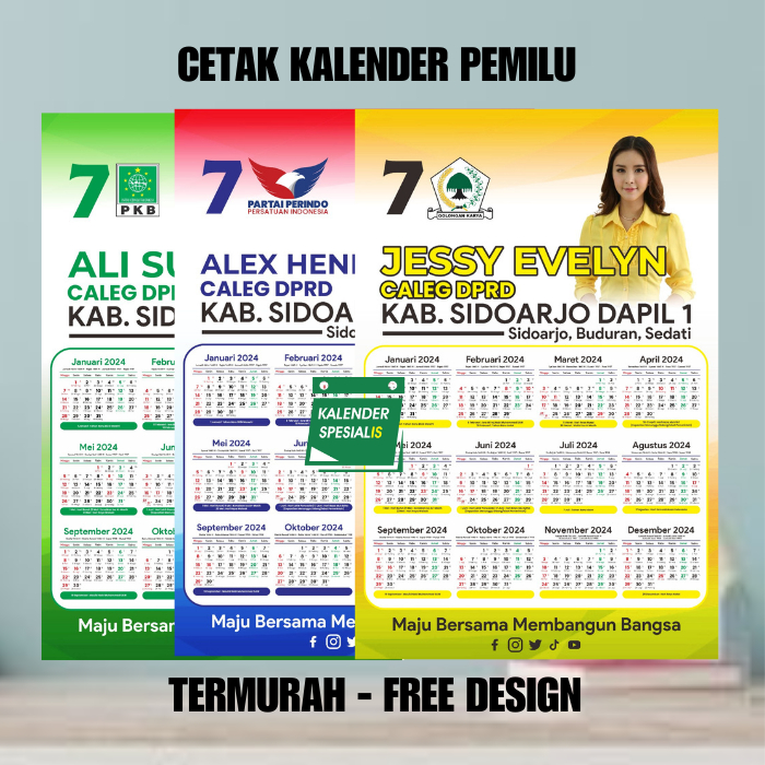 

PROMO CETAK KALENDER CALEG - CETAK KALENDER PEMILU - CETAK KALENDER POSTER TERMURAH