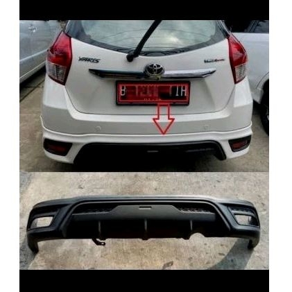 Bodykit bemper Belkang Yaris TRD Sportivo 2017