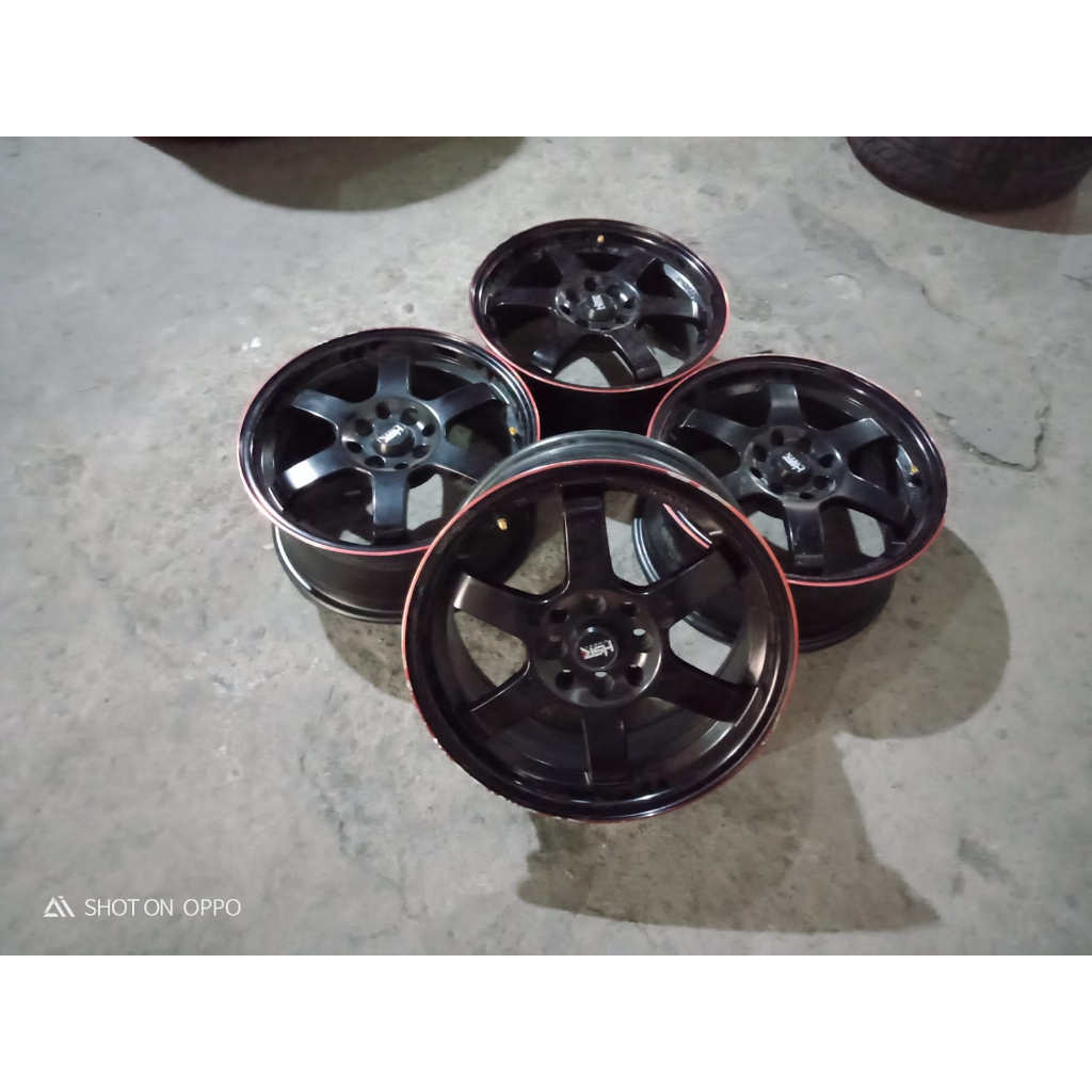 VELG BEKAS TOKYO R16X7 BAUT 4 PCD 4X100/4X114 ET40