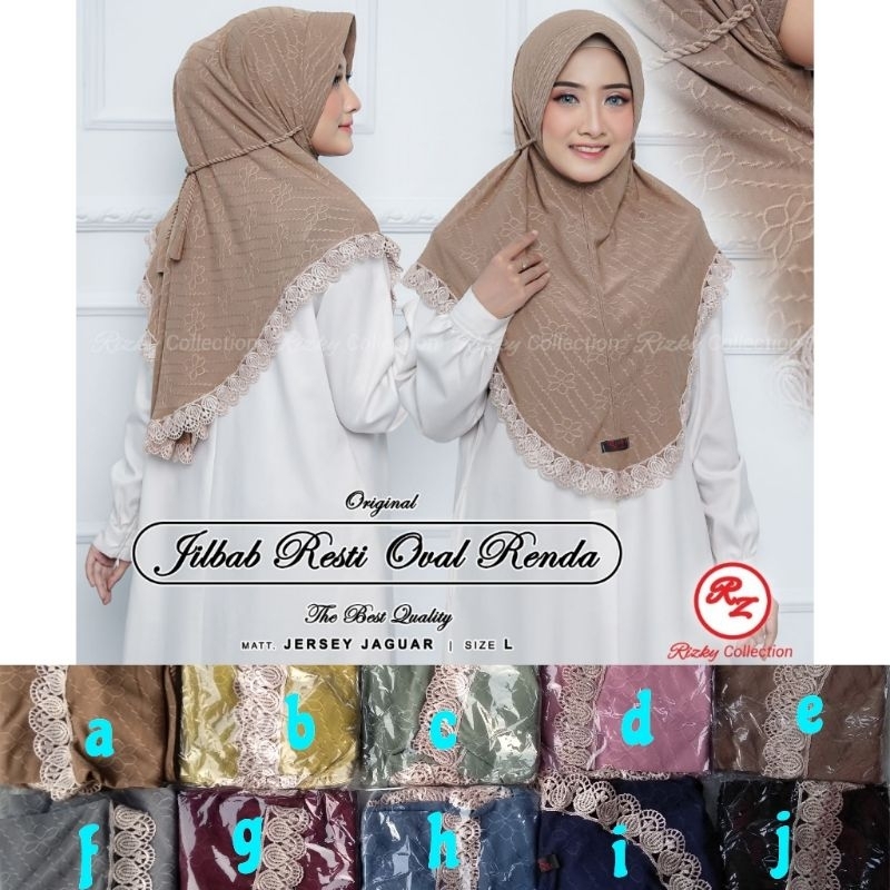 jilbab resti by Rizky Collection
