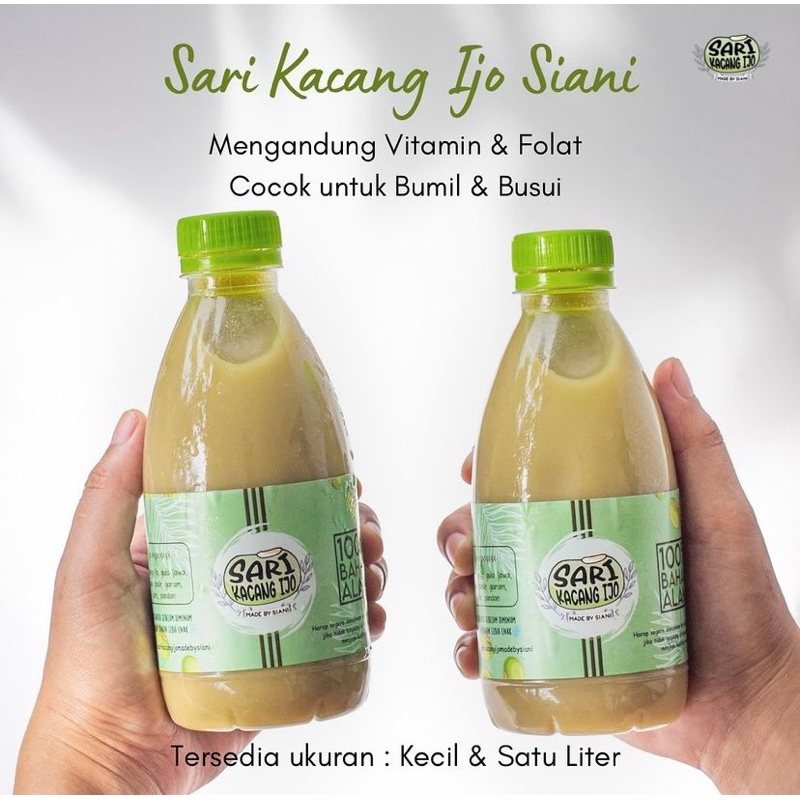 

Sari Kacang Ijo Siani Kecil 350ml | Homemade