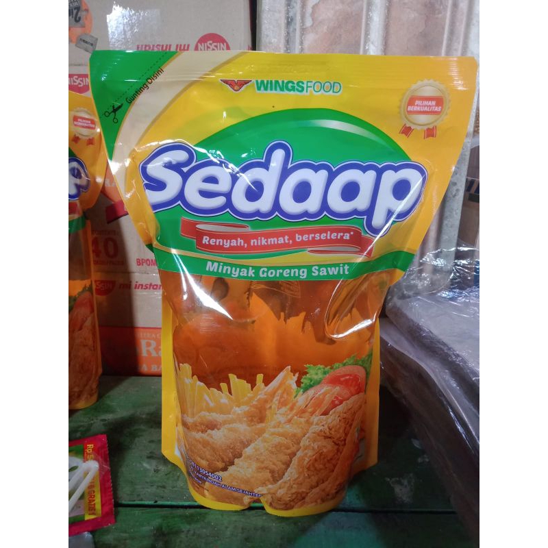 

Minyak sedaap kemasan 2 liter