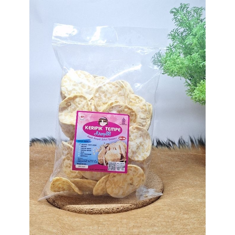 

Keripik tempe Arsy88 Rasa Keripik Tempe Rasa Original Aroma Daun Jeruk 250gr