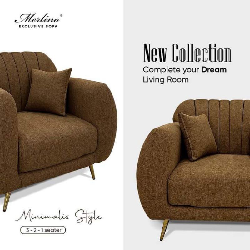 Sofa Merlino Galaxy 321 Bergaransi