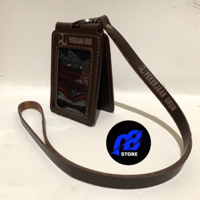 

TEMPAT ID CARD HOLDER KULIT PEKERJA UMUM ID CARD KULIT LIPET PU