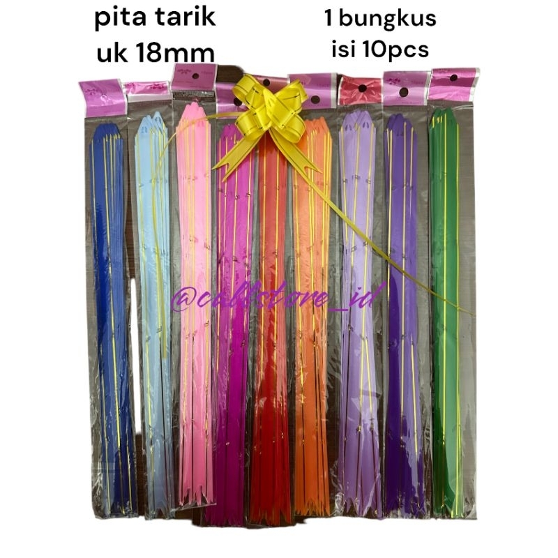 

PITA TARIK 18 MM ISI 10 PCS / PITA TARIK LIS GOLD