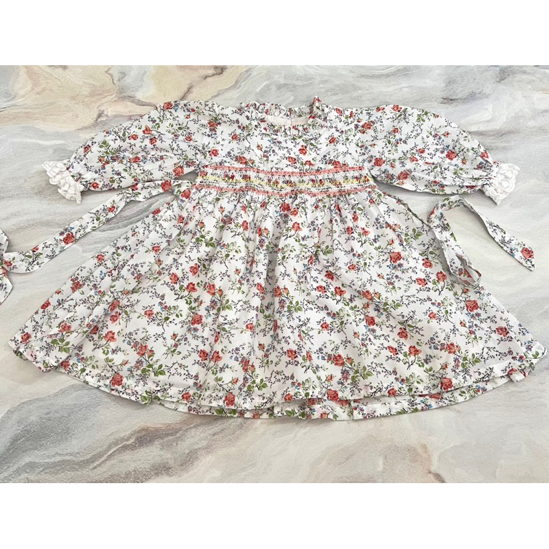 Preloved Dress Smocked Anak 1 s/d 2thn