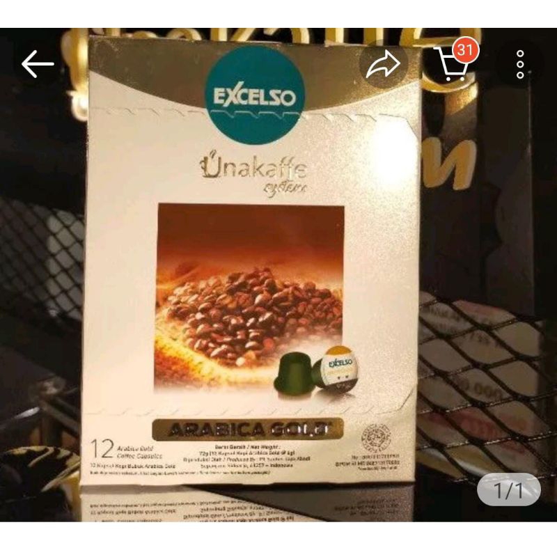 

excelso arabica gold unakafee