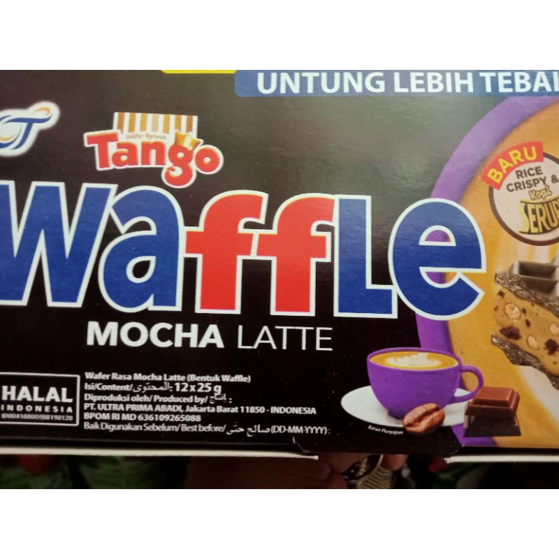 

Tango Waffle Wafer Rasa Mocha Latte 12pcs