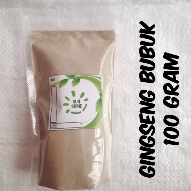 

Bubuk Gingseng Jawa Super 100 Gram