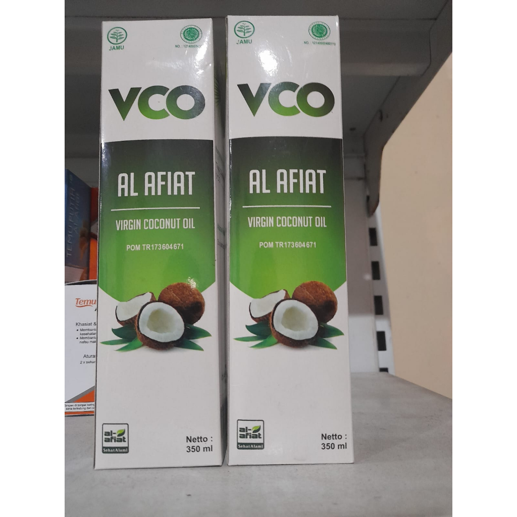 VCO Minyak Kelapa Murni AL AFIAT BPOM 350ml - Virgin Coconut OIl Murni