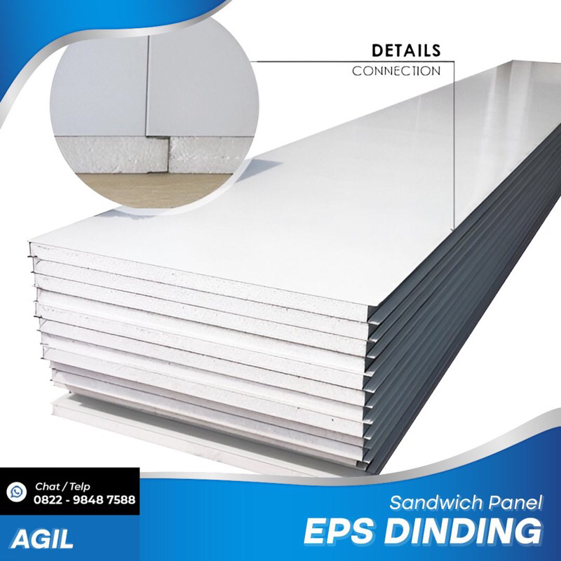 

SANDWICH PANEL EPS DINDING BANYAK UKURAN