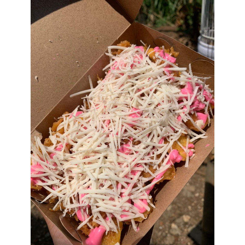 

Pisang keju Strawberry