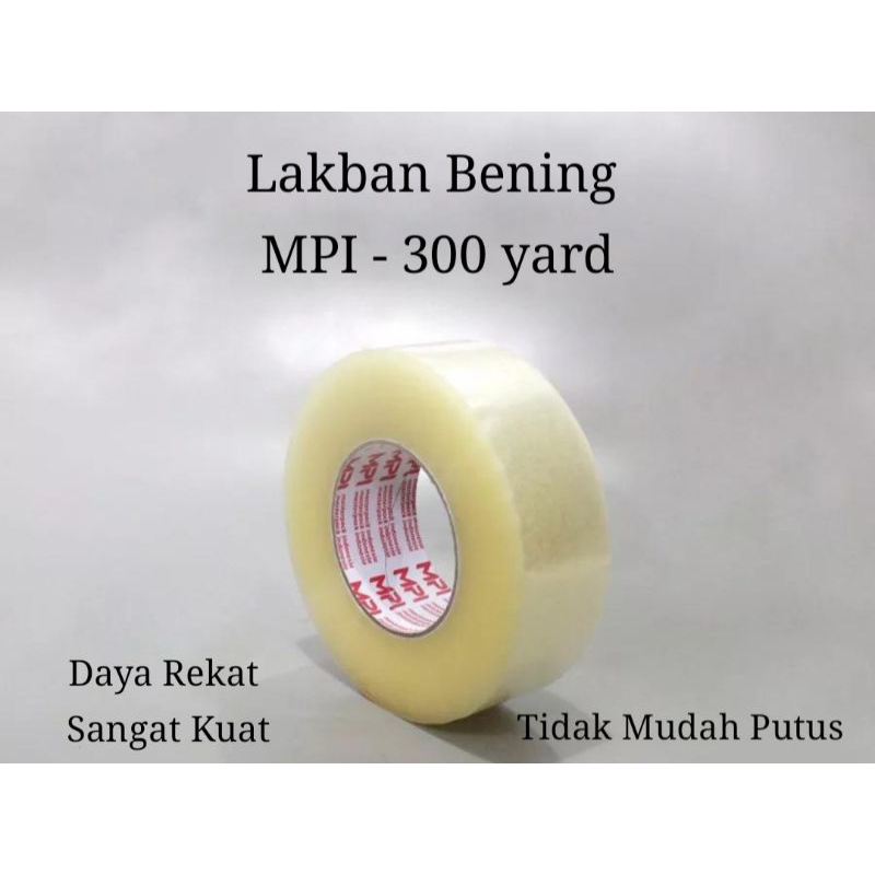 

Lakban Bening MPI 45mm x 300 yard