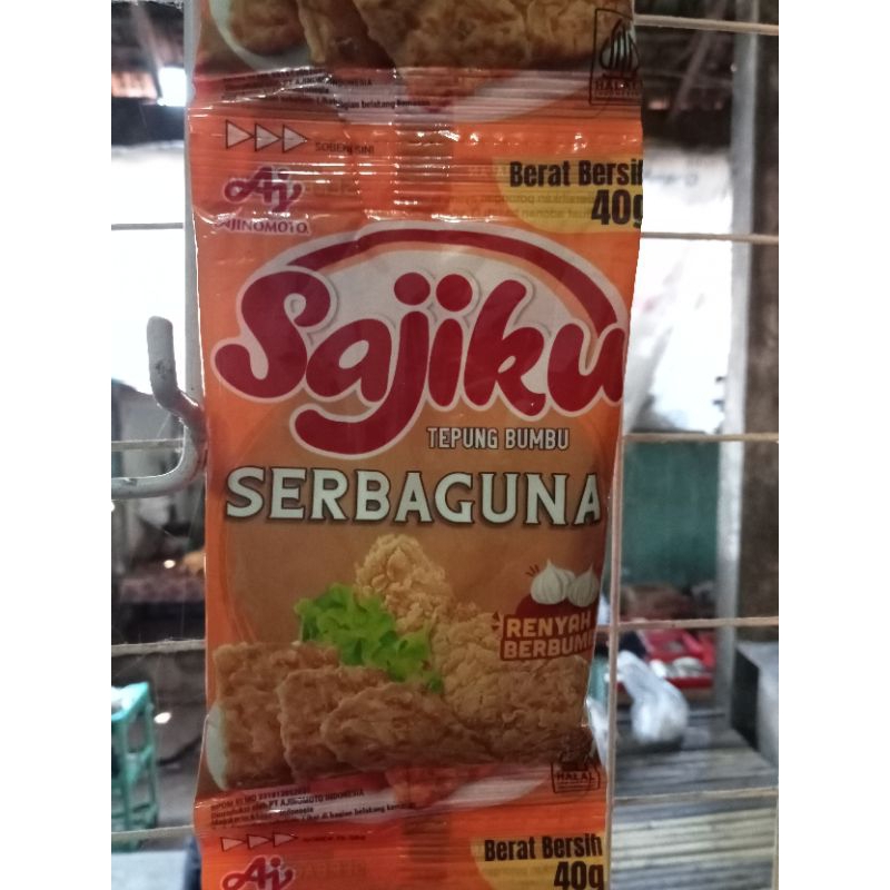 

Tepung bumbu sajiku isi 10 renceng
