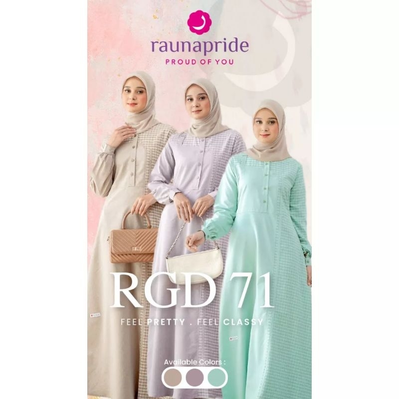 GAMIS RAUNA RGD 71 LIGHT GREEN | SOFT PIURPLE | MILO